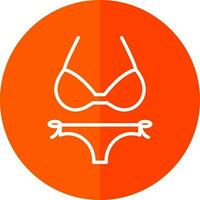 bikini vettore icona design