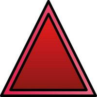 triangolo vettore icona design