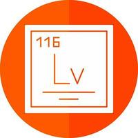 livermorium vettore icona design