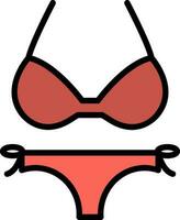 bikini vettore icona design