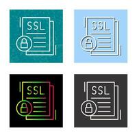icona vettore SSL