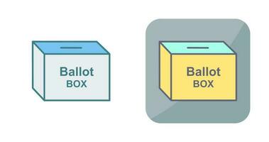 scrutinio scatola vettore icona