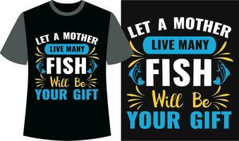 pesca tipografia maglietta design. pesca divertente maglietta. pesca vettore design