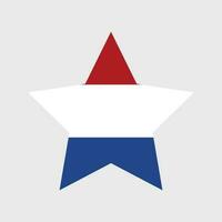 il Olanda bandiera vettore icona. olandese bandiera illustrazione