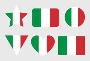 Italia bandiera vettore icona