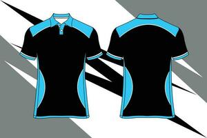tessuto tessile design per gli sport magliette, calcio maglie per calcio club. uniforme davanti e Indietro. vettore