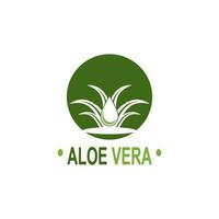 aloe Vera logo illustrazione modello design vettore