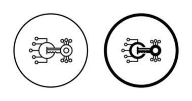 icona del vettore di crittografia