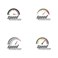 velocità logo design silhouette tachimetro
