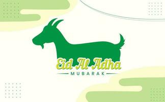 eid al adha banner design vettore