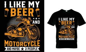 motociclo maglietta disegno, motocicletta t camicia design vettore