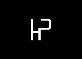 professionale innovativo iniziale ph logo e hp logo. alfabeto lettera monogramma icona logo hp. hp lettera iniziale logo design modello vettore illustrazione