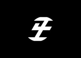 alfabeto lettera icona logo 4 o f. lettera 4 o f logo design vettore modello