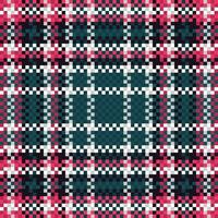 Scozzese tartan senza soluzione di continuità modello. astratto dai un'occhiata plaid modello tradizionale Scozzese intrecciata tessuto. taglialegna camicia flanella tessile. modello piastrella swatch incluso. vettore