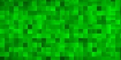 sfondo vettoriale verde chiaro con rettangoli
