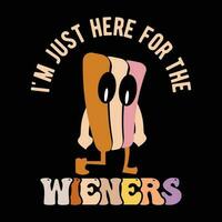 io sono appena Qui per il wieners vettore