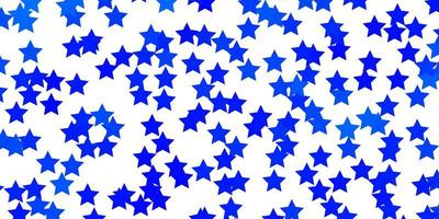 modello vettoriale azzurro con stelle al neon sfocatura design decorativo in stile semplice con design a stelle per la promozione della tua attività