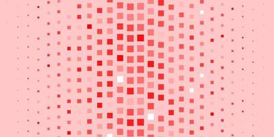 sfondo vettoriale rosso chiaro con illustrazione di rettangoli con una serie di rettangoli sfumati modello moderno per la tua pagina di destinazione
