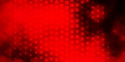 modello vettoriale rosso scuro in rettangoli nuova illustrazione astratta con modello di forme rettangolari per cellulari