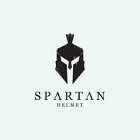 spartano casco creativo logo icona vettore