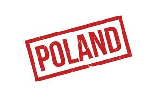Polonia gomma da cancellare francobollo foca vettore