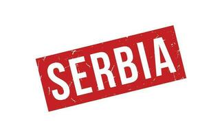 Serbia gomma da cancellare francobollo foca vettore