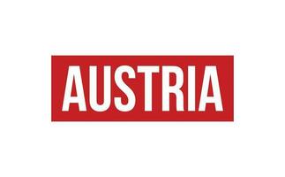 Austria gomma da cancellare francobollo foca vettore