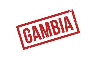 Gambia gomma da cancellare francobollo foca vettore