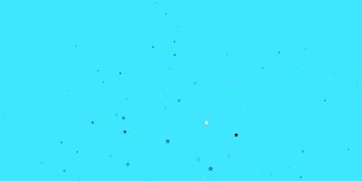 trama vettoriale blu scuro con bellissime stelle illustrazione colorata in stile astratto con motivo a stelle sfumate per libretti pubblicitari di capodanno