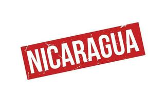 Nicaragua gomma da cancellare francobollo foca vettore