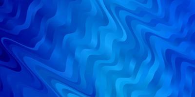 sfondo vettoriale azzurro con illustrazione di curve in stile astratto con gradiente curvo miglior design per i tuoi poster banner