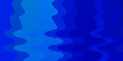 sfondo vettoriale azzurro con linee piegate illustrazione astratta colorata con motivo a curve sfumate per opuscoli opuscoli