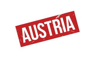 Austria gomma da cancellare francobollo foca vettore