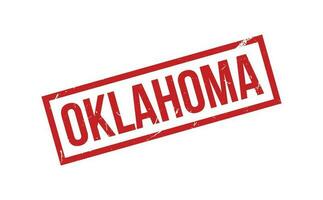 Oklahoma gomma da cancellare francobollo foca vettore