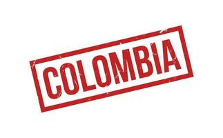 Colombia gomma da cancellare francobollo foca vettore