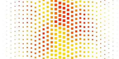 layout vettoriale giallo scuro con linee rettangoli illustrazione colorata con rettangoli sfumati e motivo a quadrati per pagine di destinazione di siti Web