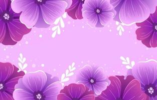 sfondo di fiori lilla vettore