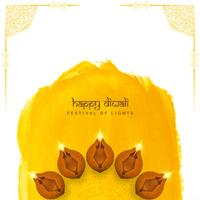 Fondo elegante religioso astratto felice di Diwali