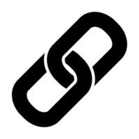 collegamento icona. collegamento ipertestuale catena simbolo. vettore illustrazione su bianca sfondo.design per siti web e mobile Telefono
