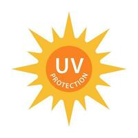 uv radiazione icona solare ultravioletto leggero simbolo per grafico disegno, logo, sito web, sociale media, mobile app, ui illustrazione. vettore