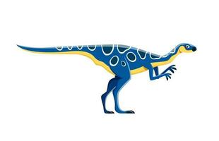 cartone animato ipsilofodone dinosauro personaggio o dino vettore