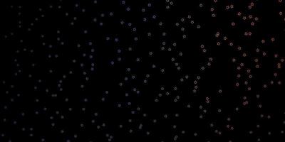 sfondo vettoriale rosso blu scuro con stelle piccole e grandi illustrazione colorata in stile astratto con motivo a stelle sfumate per pagine di destinazione di siti Web