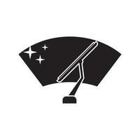 tergicristallo icona vettore illustrazione simbolo design