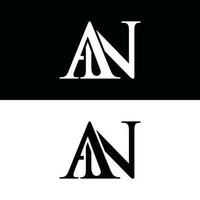 iniziale un monogramma logo, lettera logo design modello vettore, adatto per il tuo azienda vettore