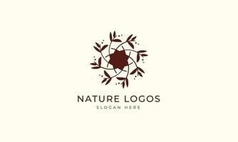 naturale e biologico logo moderno design. naturale logo per marchio, aziendale identità e attività commerciale carta vettore