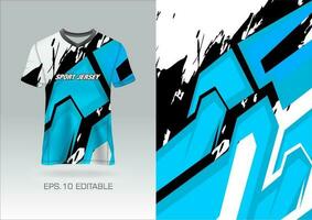 sport grunge maglietta finto su design per estremo squadra maglia, da corsa, Ciclismo, calcio, gioco, sfondo, sfondo. vettore