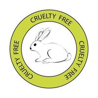 timbro cruelty free vettore