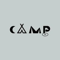 campo logo linea arte design vettore