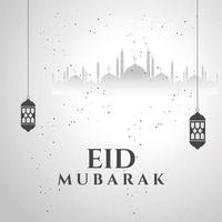 eid mubarak illustrazione vettoriale