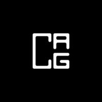 caga lettera logo creativo design con vettore grafico, caga semplice e moderno logo. caga lussuoso alfabeto design